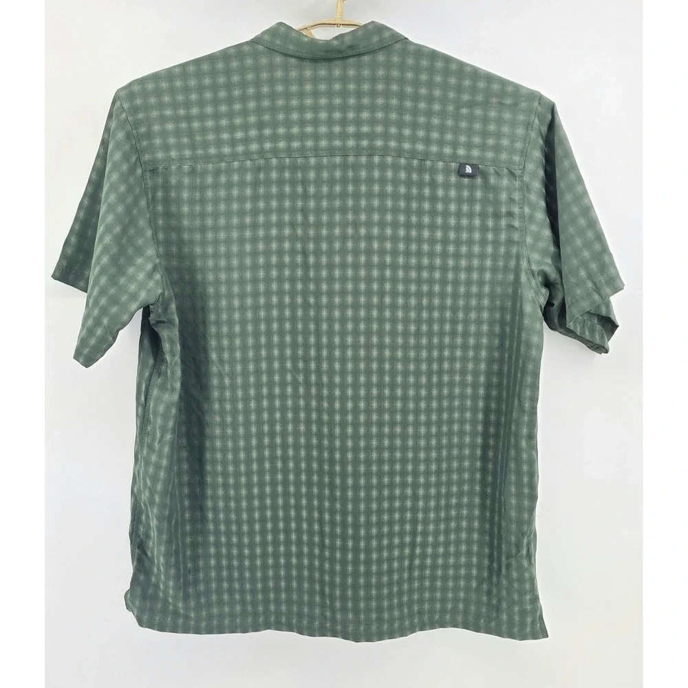 The North Face Tekware Shirt Gorpcore Vintage Mens Size XXL Short Sleeve Green